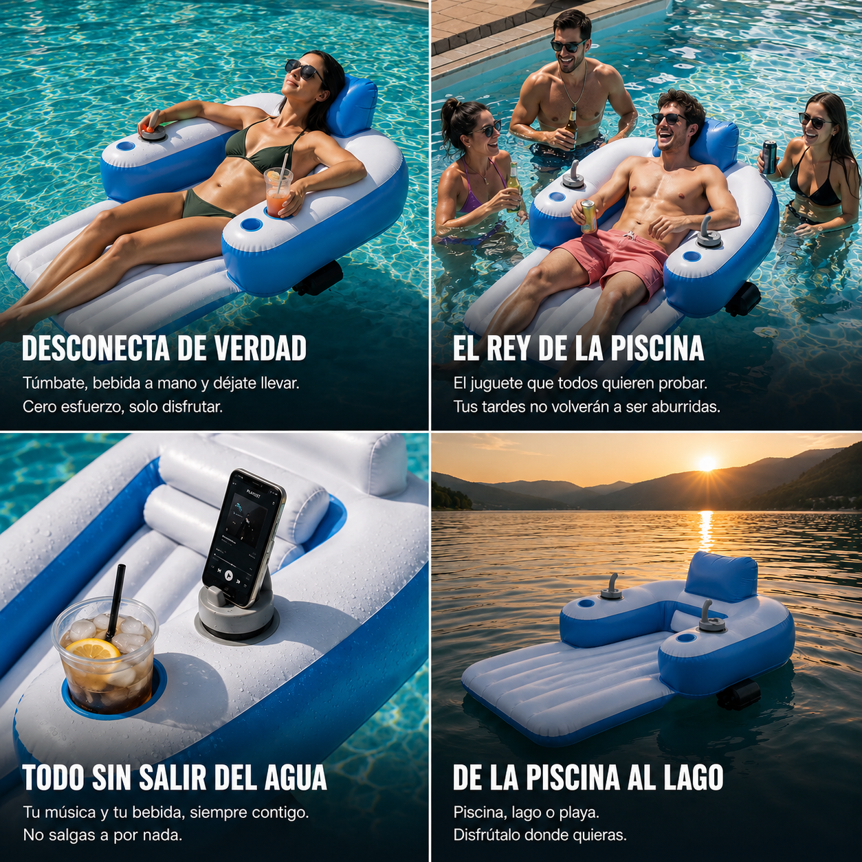 Colchoneta eléctrica motorizada