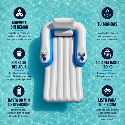 Colchoneta eléctrica motorizada
