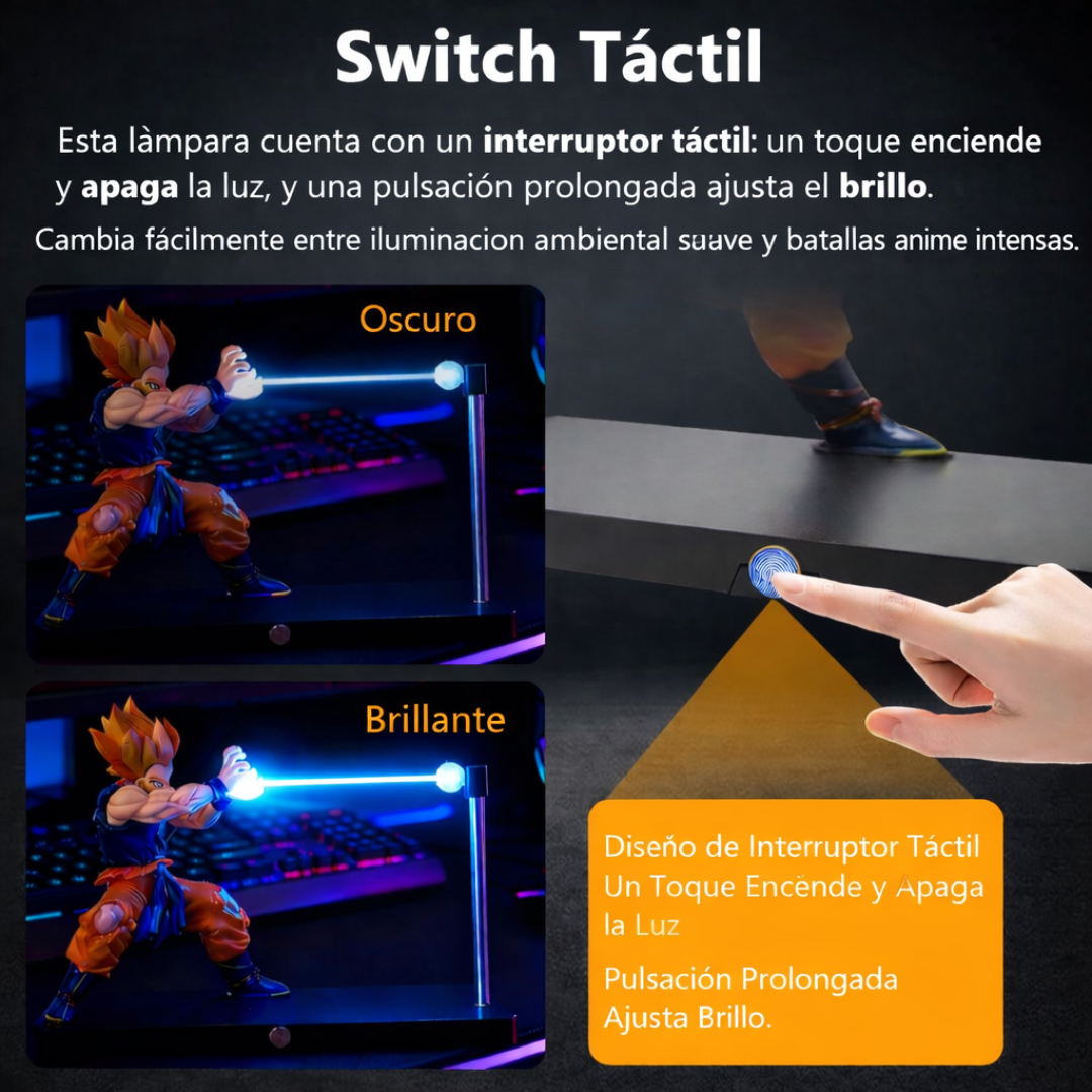 Lampara Decorativa Anime Power Blast